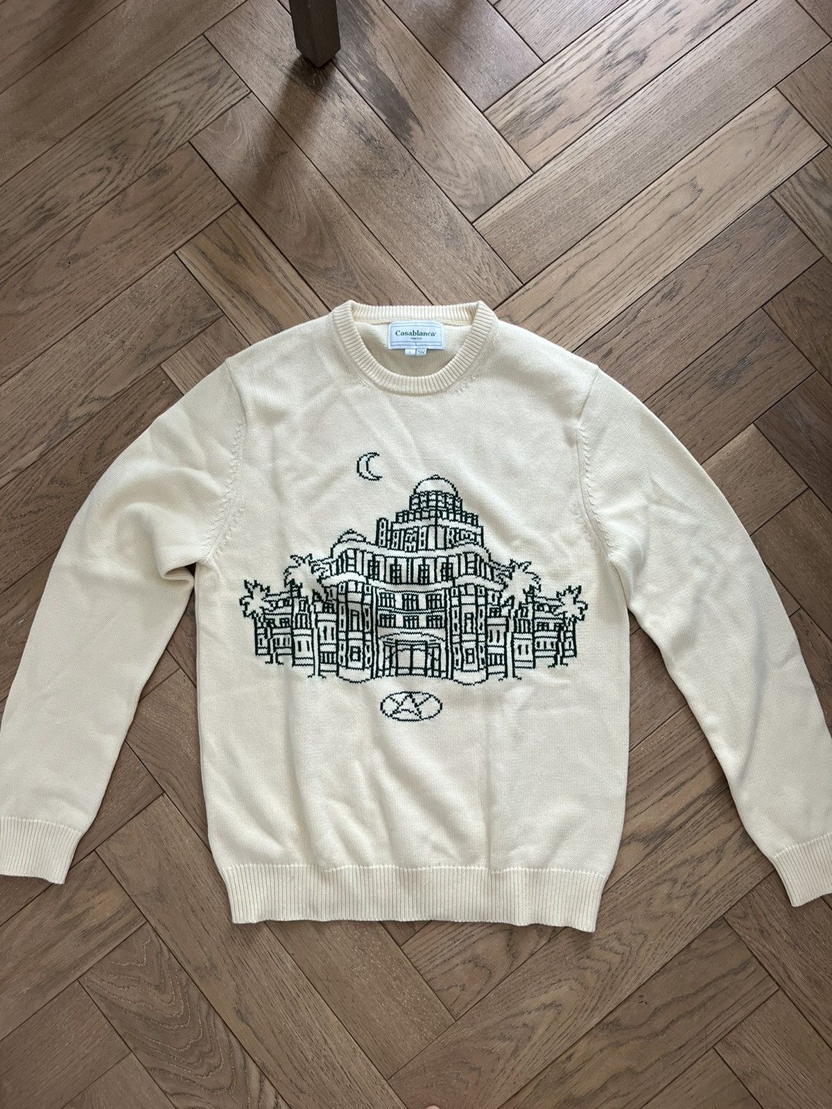 Casablanca Intarsia Casino Sweater Size US XL / EU 56 / 4 - 1 Thumbnail