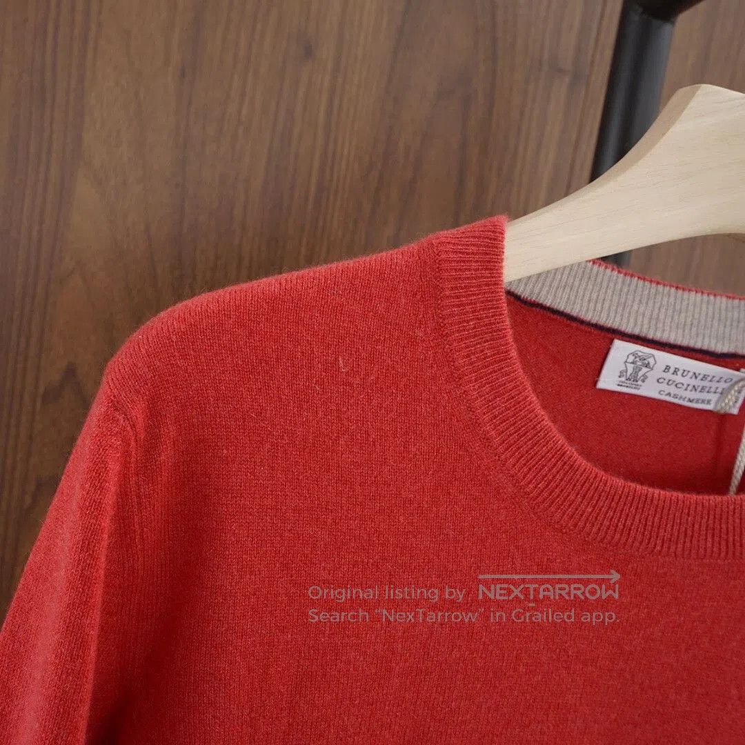 Brunello Cucinelli Brunello Cucinelli Men's Knit Sweater. Size US M / EU 48-50 / 2 - 4 Thumbnail
