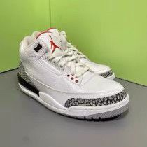 Jordan Brand Air Jordan 3 White Cement Basketball Shoes K15 Size US 9 / EU 42 - 4 Thumbnail