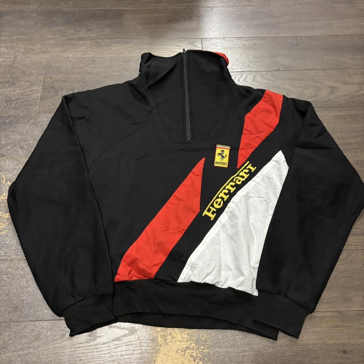 Ferrari vintage Ferrari quarter zip sweatshirt 90s S Size US S / EU 44-46 / 1 - 2 Thumbnail