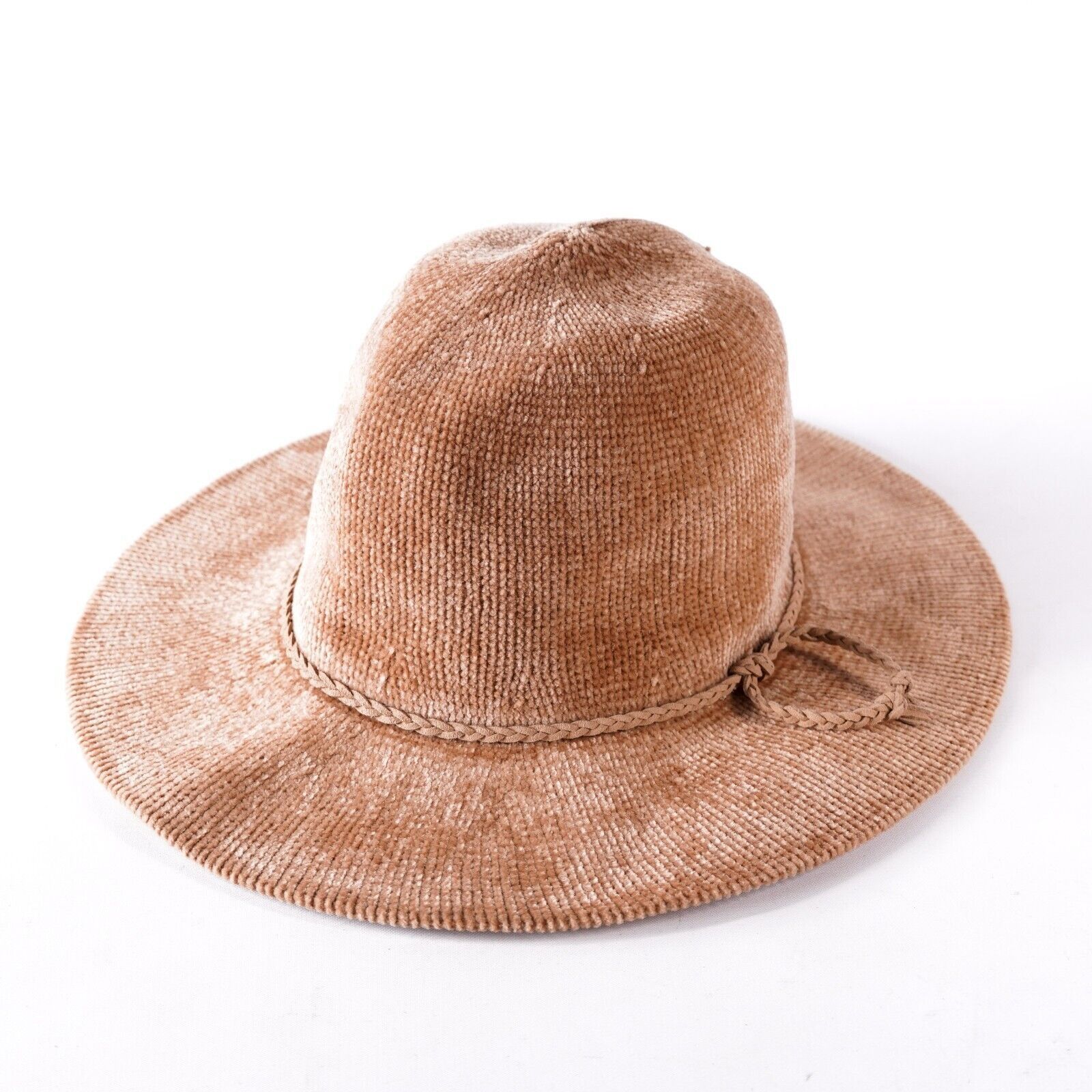 Other Velvety Floppy Soft Knitted Sun Hat Bucket Cap Sunhat Size ONE SIZE - 1 Thumbnail
