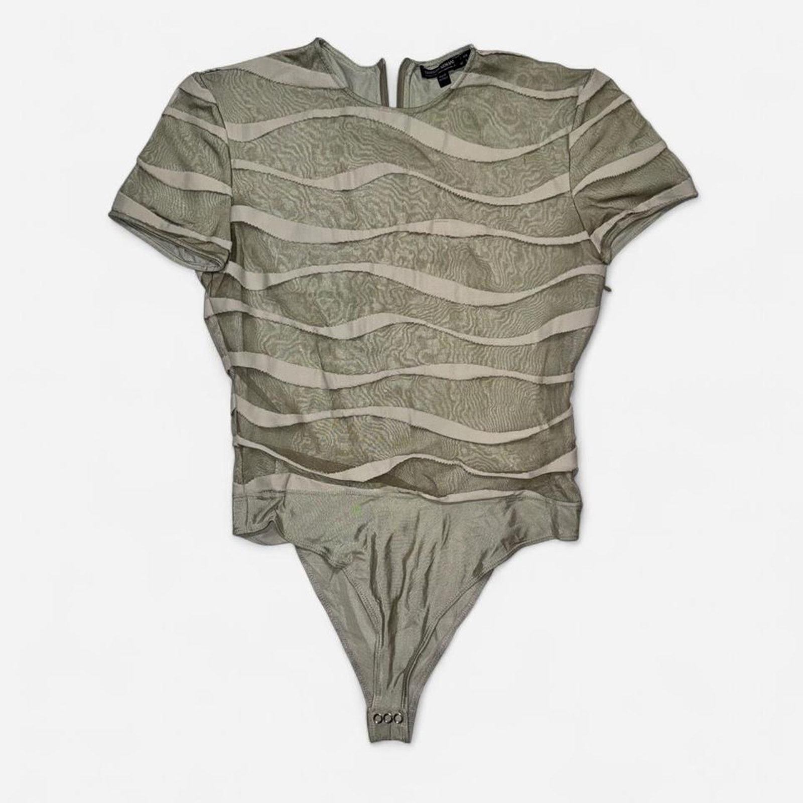 Giorgio Armani Giorgio armani green bodysuit size Size M / US 6-8 / IT 42-44 - 1 Thumbnail