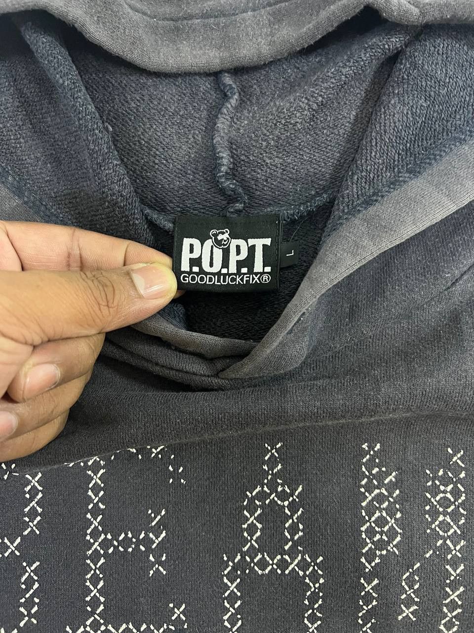 Beams Plus × Japanese Brand Beams Heart x P.O.P.T Goodluckfix College Hoodie Size US L / EU 52-54 / 3 - 6 Thumbnail