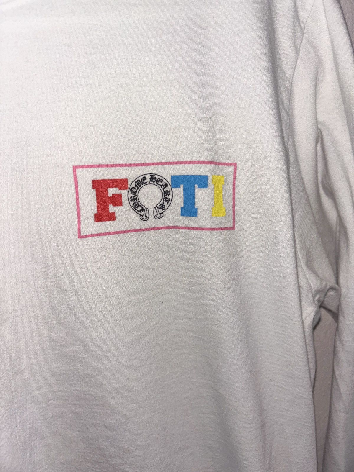 Chrome Hearts Chrome Hearts FOTI White Long Sleeve Size US M / EU 48-50 / 2 - 3 Thumbnail