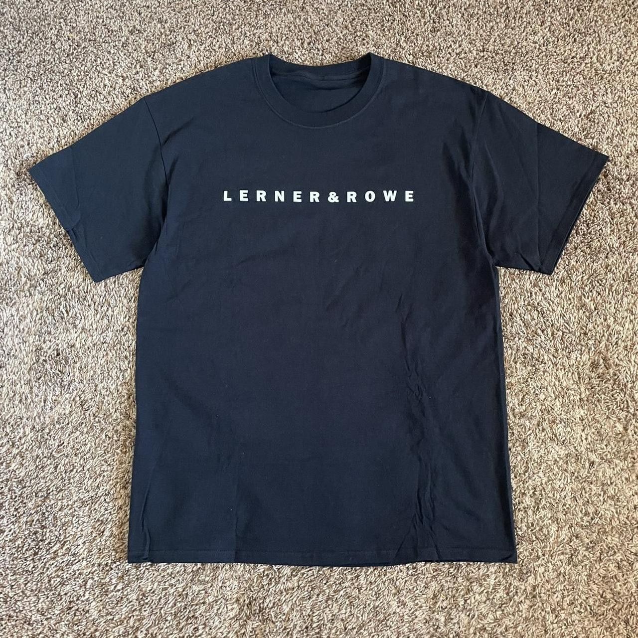 Vintage Lerner & Rowe T-Shirt Black Large Size US L / EU 52-54 / 3 - 1 Thumbnail