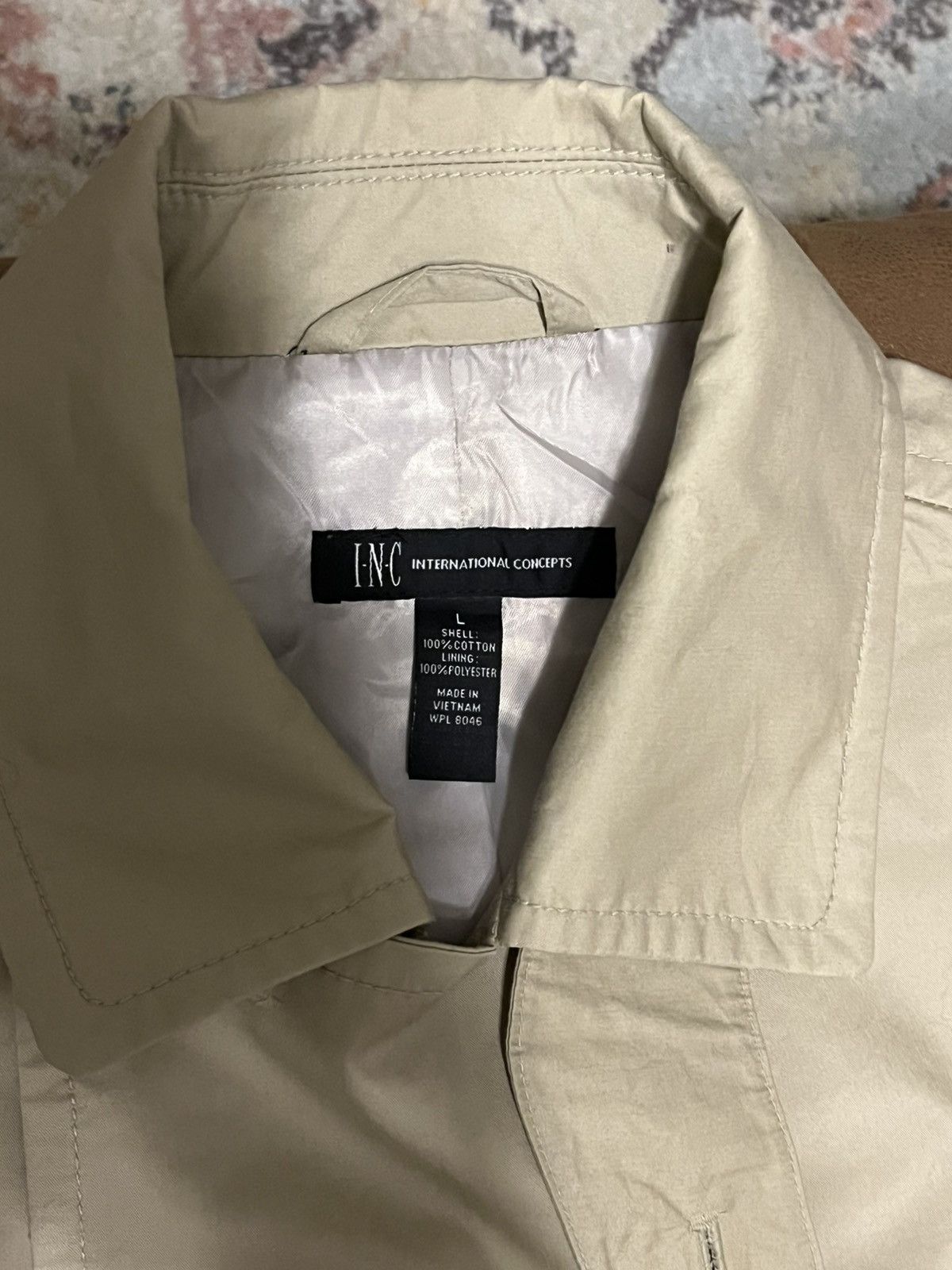 I.N.C I-N-C Raincoat Size US L / EU 52-54 / 3 - 2 Thumbnail