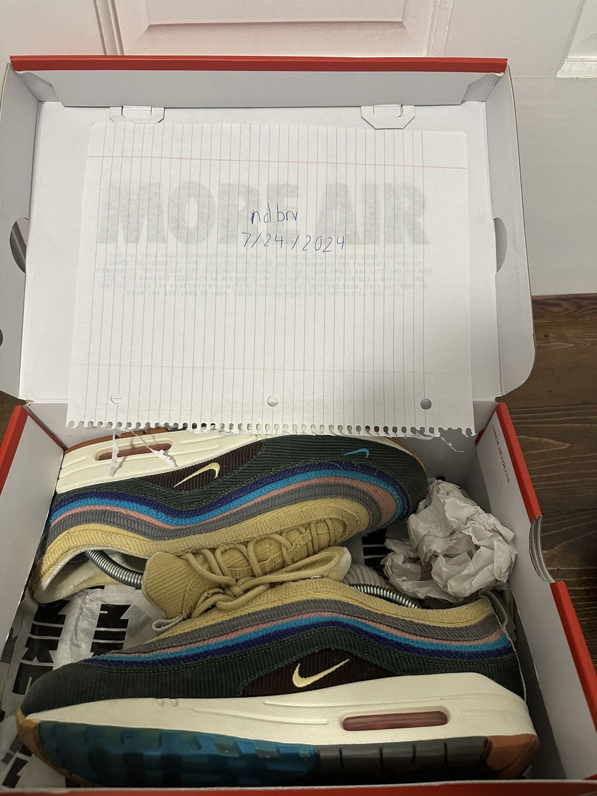 Nike Nike Air Max 1/97 Sean Wotherspoon Size US 8 / EU 41 - 7 Thumbnail