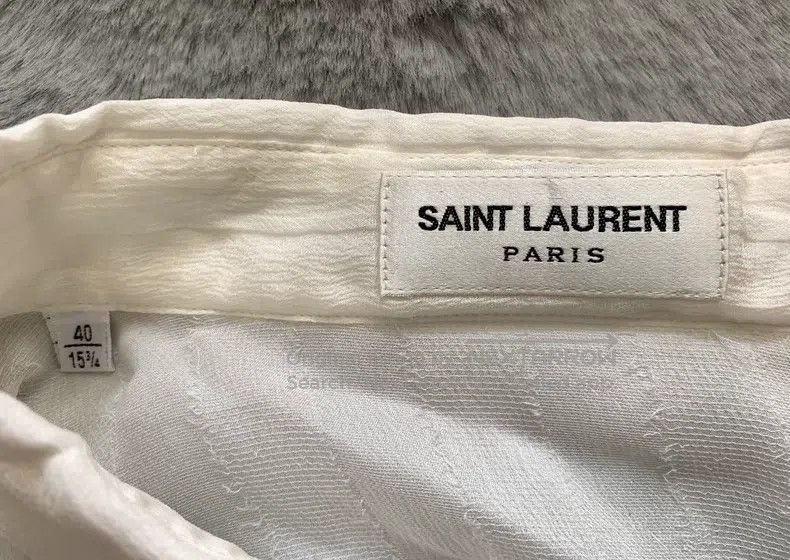 Saint Laurent Paris Saint Laurent Paris Mulberry Silk White Stripe French Tie Size S / US 4 / IT 40 - 3 Thumbnail