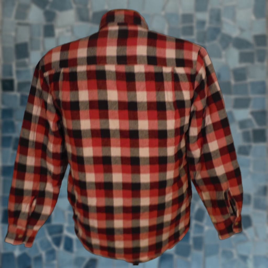 Wrangler VINTAGE Wrangler Cotton Shirt Jacket Red White Black Plaid with Quilted Lining, Cotton Shell, 4 Pocket, Button Closure, Mens Small XS? Size US S / EU 44-46 / 1 - 1 Thumbnail