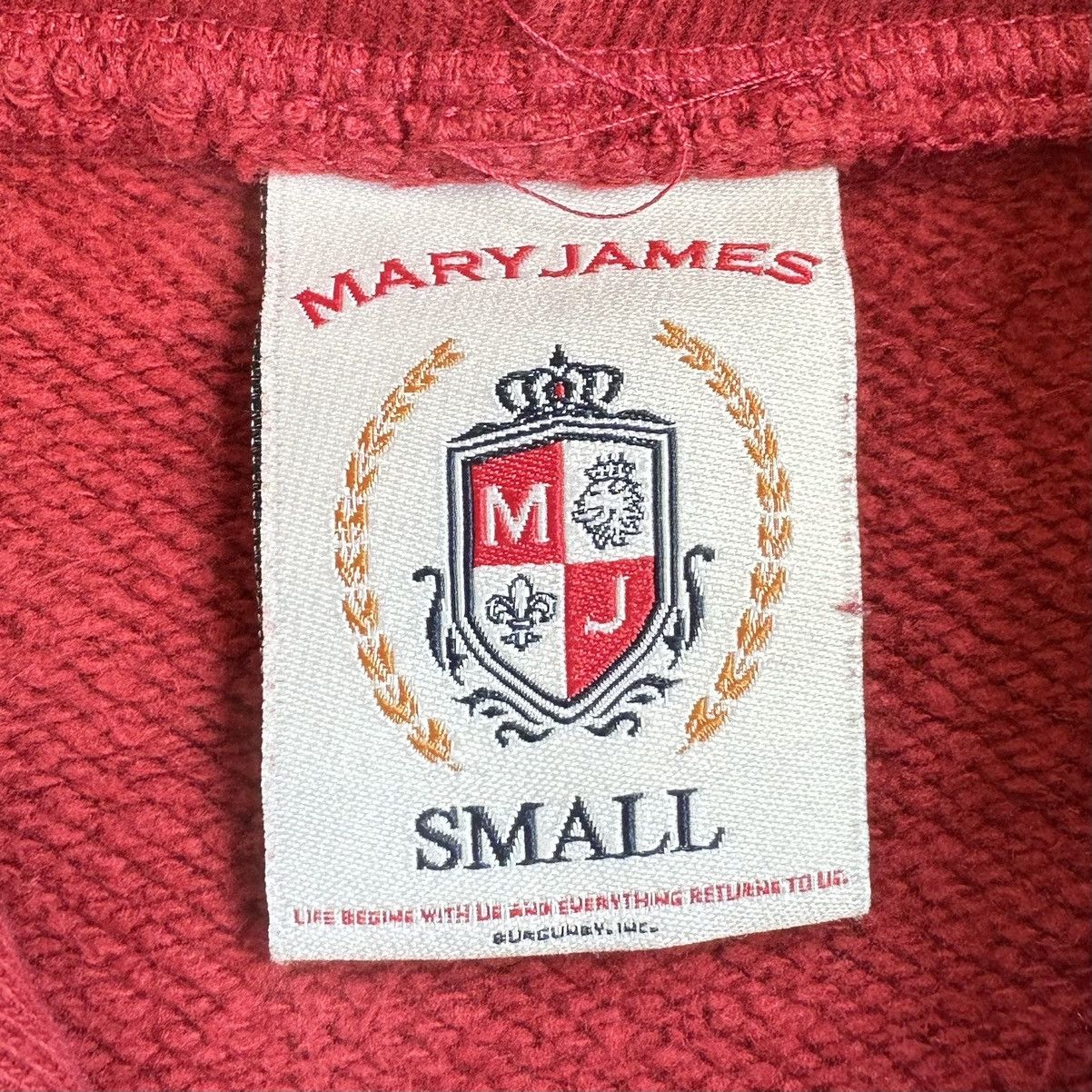 Japanese Brand VINTAGE 90’S AMERICAN COLLEGE MARY JAMES UNIVERSITY Size US S / EU 44-46 / 1 - 8 Thumbnail