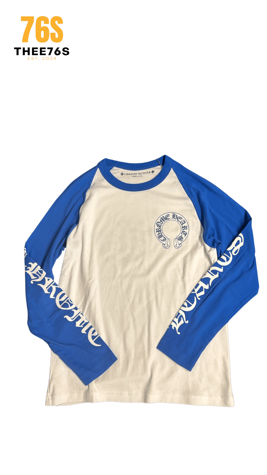 Chrome Hearts Horseshoe Baseball Shirt | Grailed