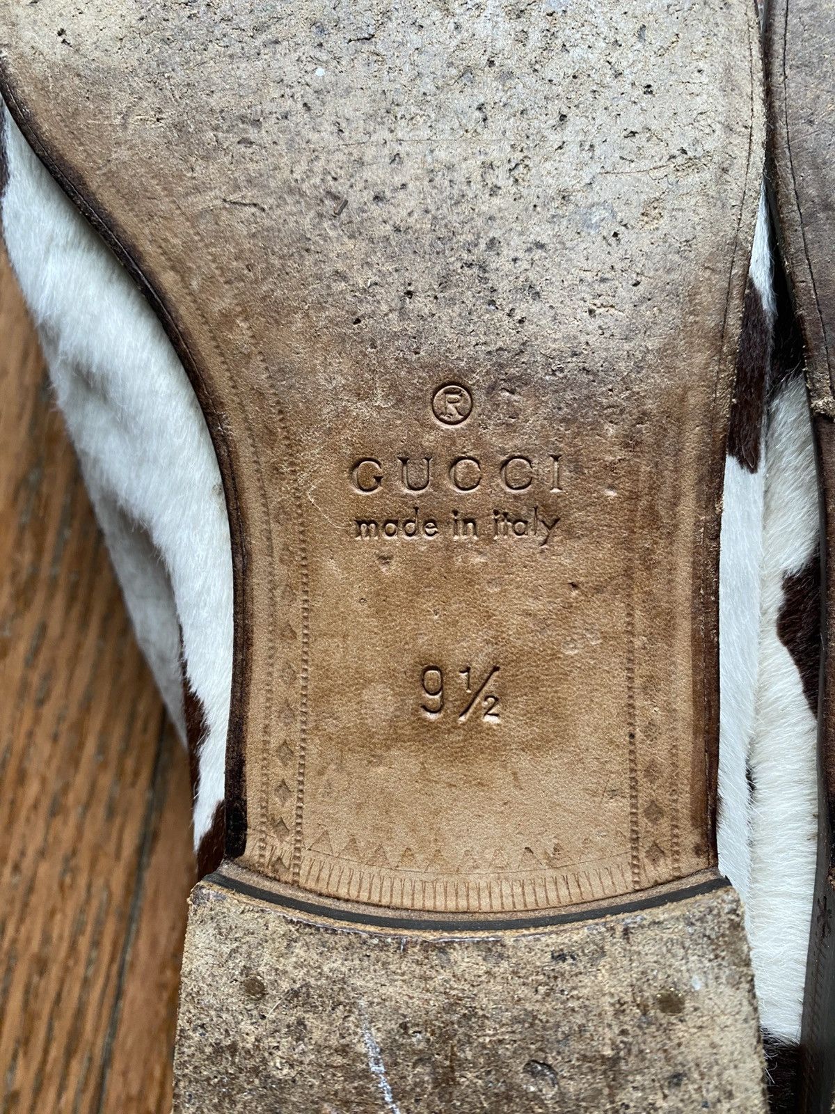 Gucci Gucci cow print shoes Size US 9.5 / EU 42-43 - 4 Thumbnail