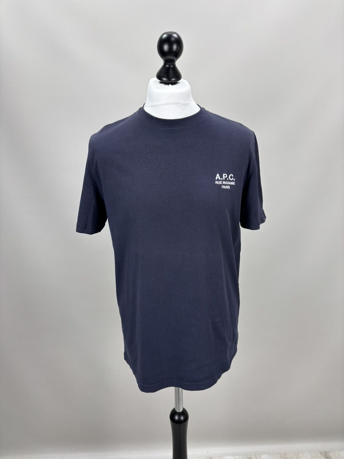 A.P.C. Mens t shirt A.P.C. Size L Color Blue Size US L / EU 52-54 / 3 - 1 Thumbnail
