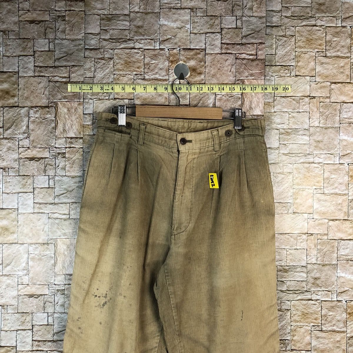 Vintage Japan vintage faded Brown Corduroy Pants #A1032 Size US 29 - 4 Thumbnail