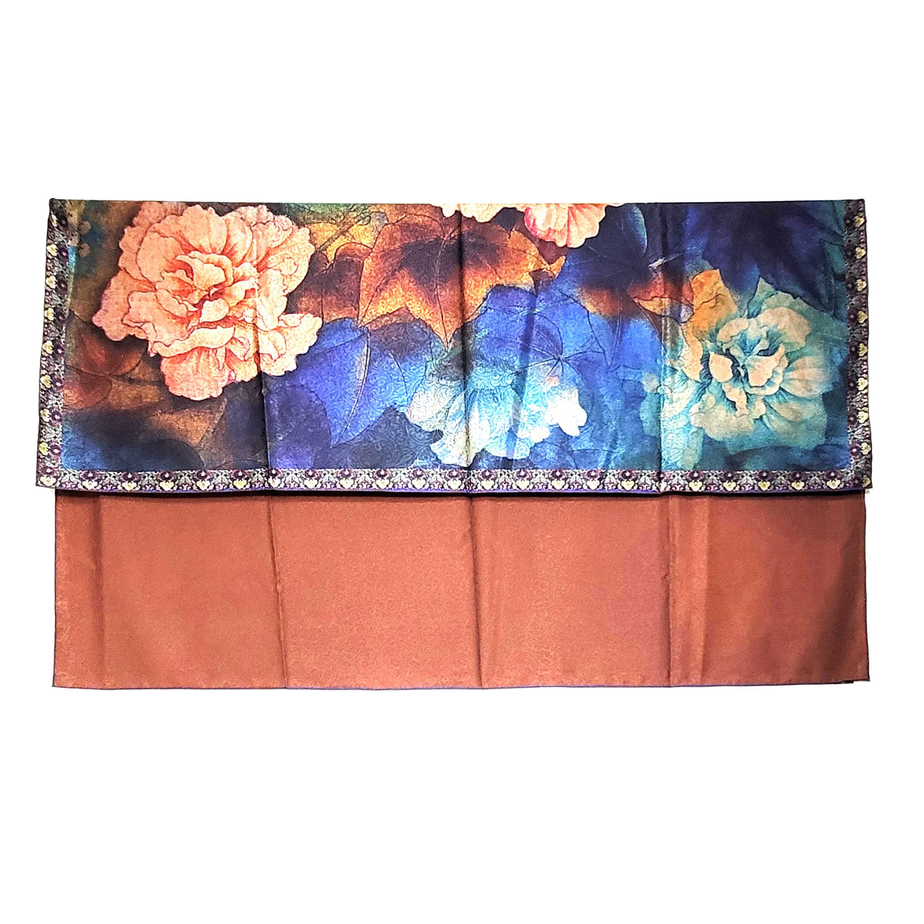 Other NWT Double Sided Silk Scarf 52"x52" Large Square Wrap 3215 Size ONE SIZE - 6 Thumbnail