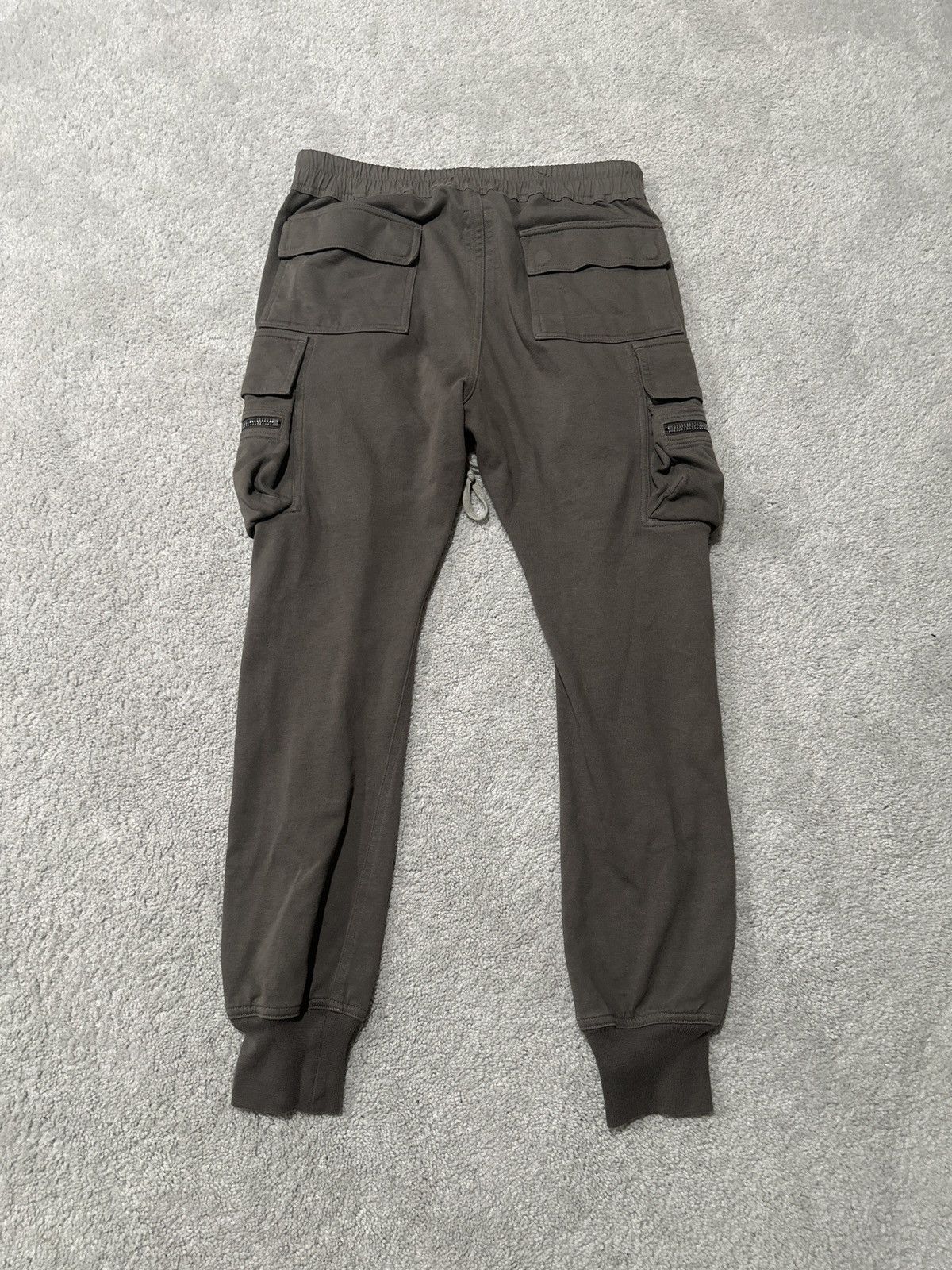 Rick Owens Rick Owens Fogachine Gray Mastaodon Joggers Size US 34 / EU 50 - 2 Thumbnail