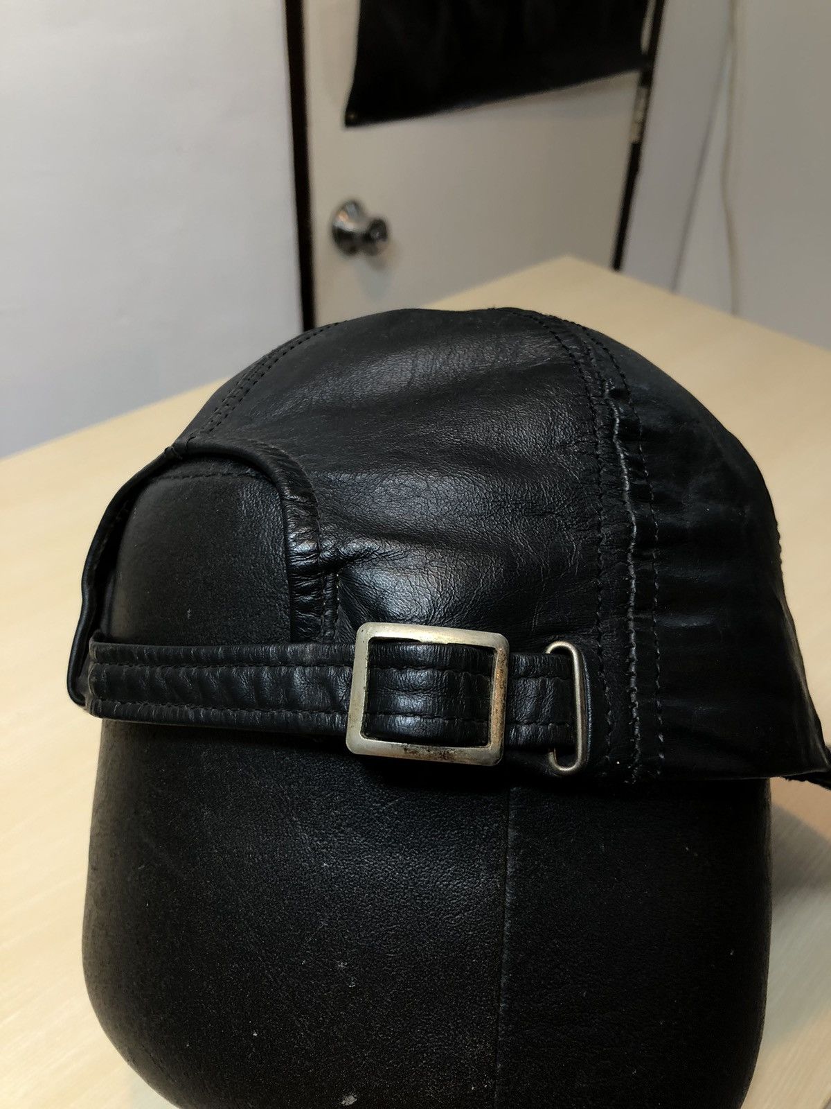 Stussy Rare 80’s Stussy Leather Cap Size ONE SIZE - 8 Thumbnail