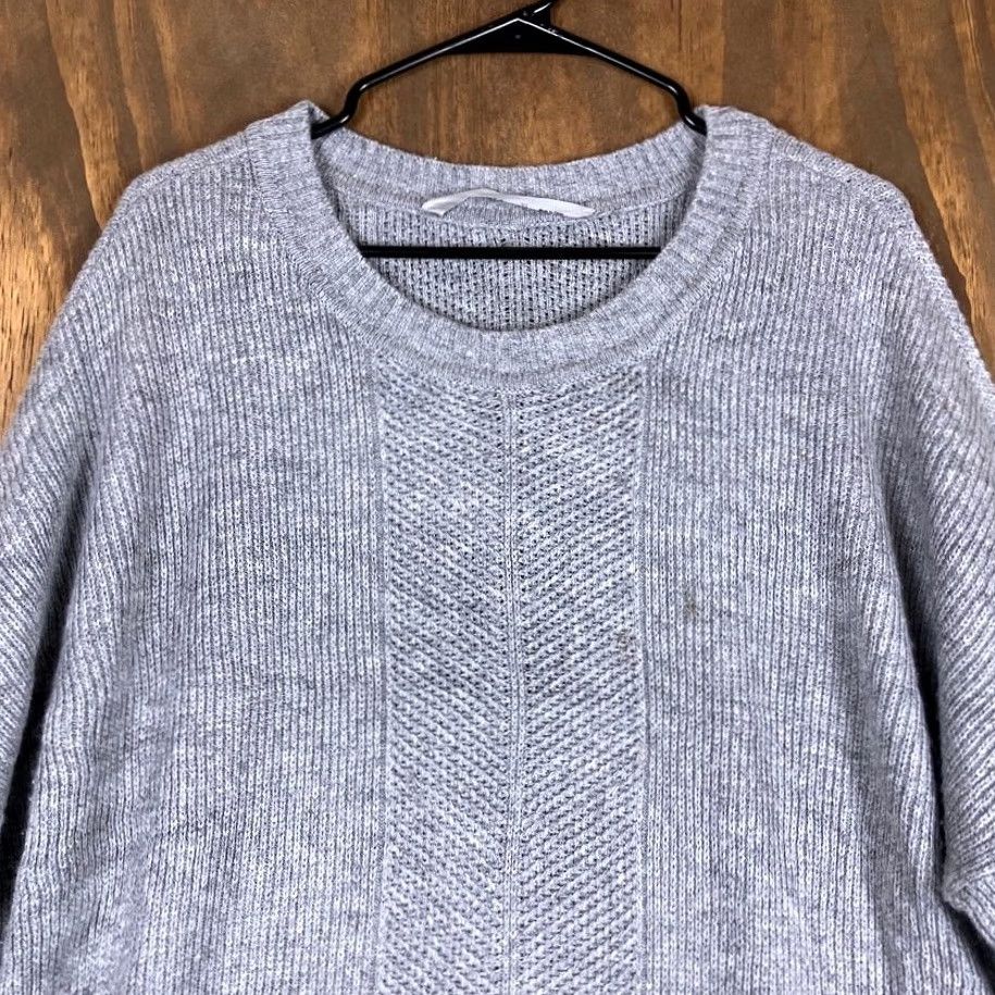Athleta Athleta Sweater Charcoal Crew Neck Wool Cashmere XL Women’s Pullover Knit Knitwear Casual Workwear Size XL / US 12-14 / IT 48-50 - 2 Thumbnail