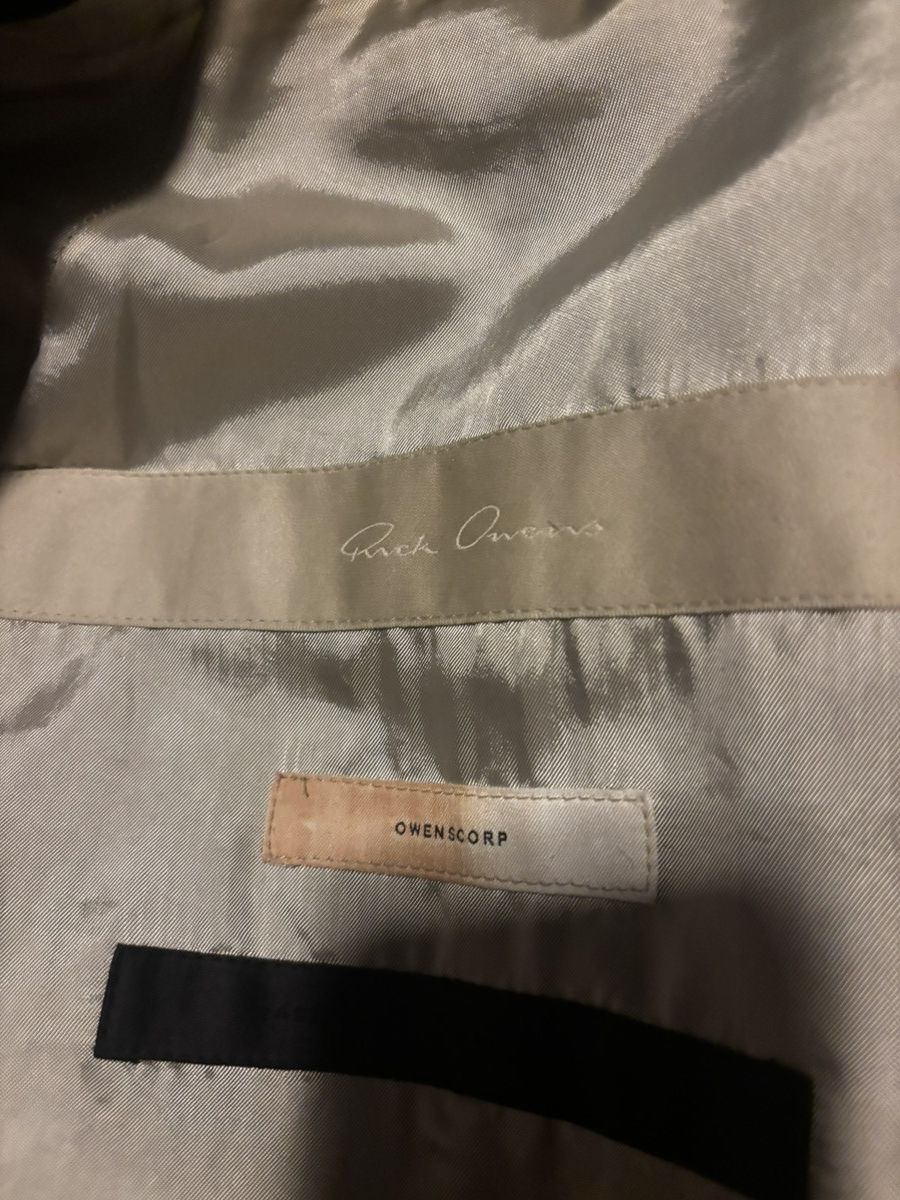 Rick Owens SS17 Walrus “Tusk” Coat. Great condition. Grail lvl item Size US S / EU 44-46 / 1 - 4 Thumbnail