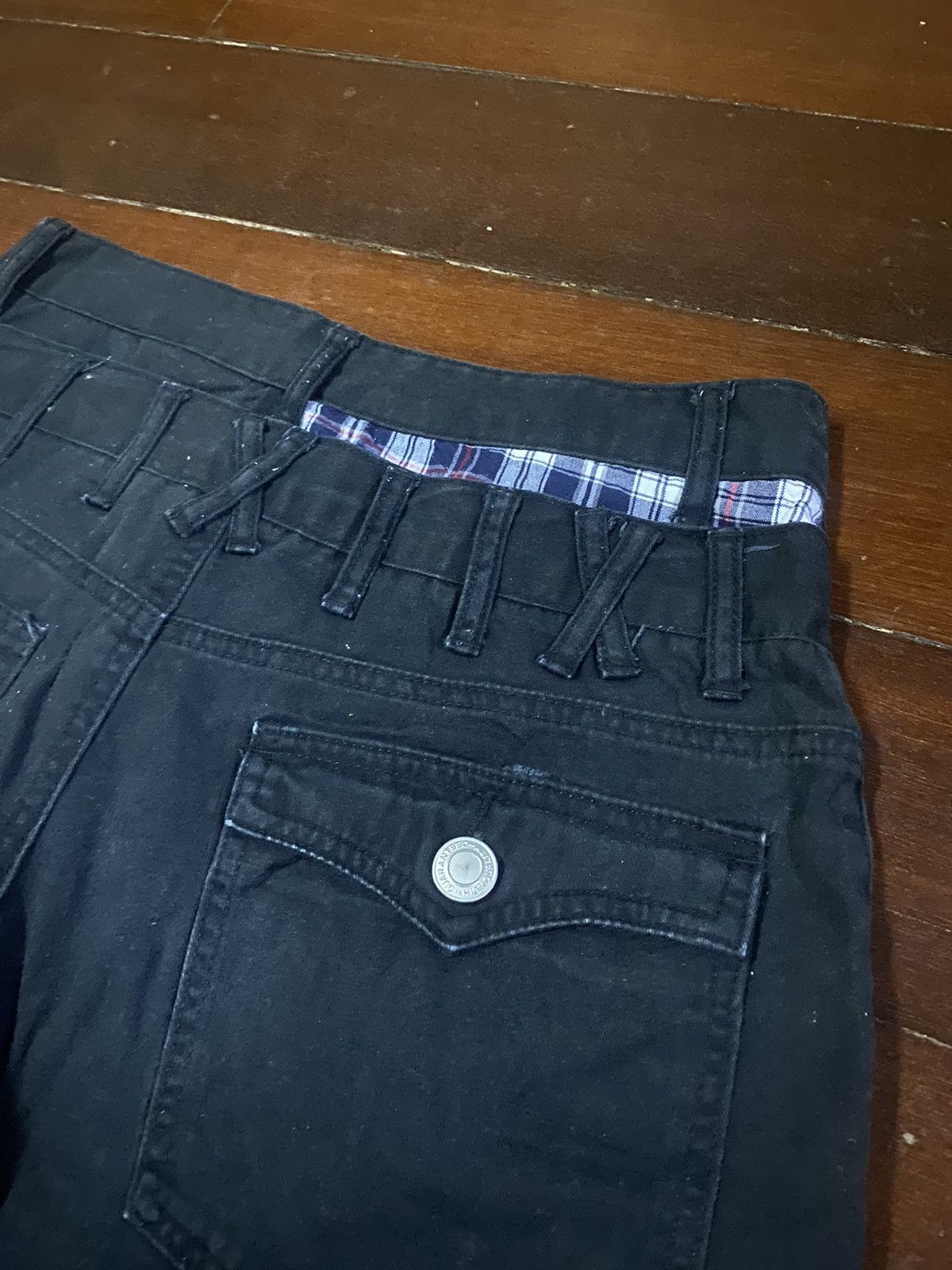 Designer × Japanese Brand Fire double focus streetwear zipper double waist Size US 31 - 13 Thumbnail