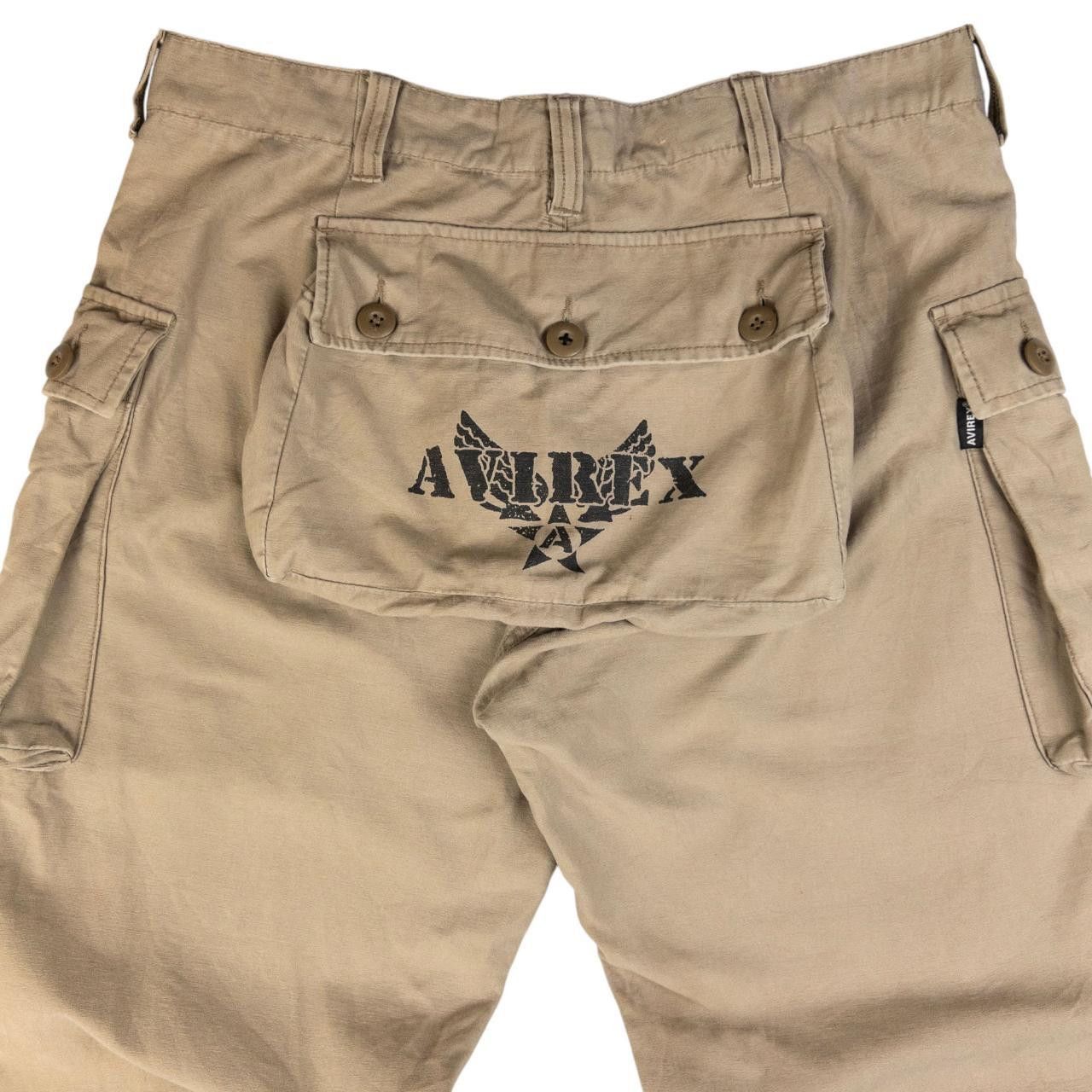 Avirex Vintage AVIREX Cargo Pocket Trousers Size W34 Size US 34 / EU 50 - 1 Thumbnail
