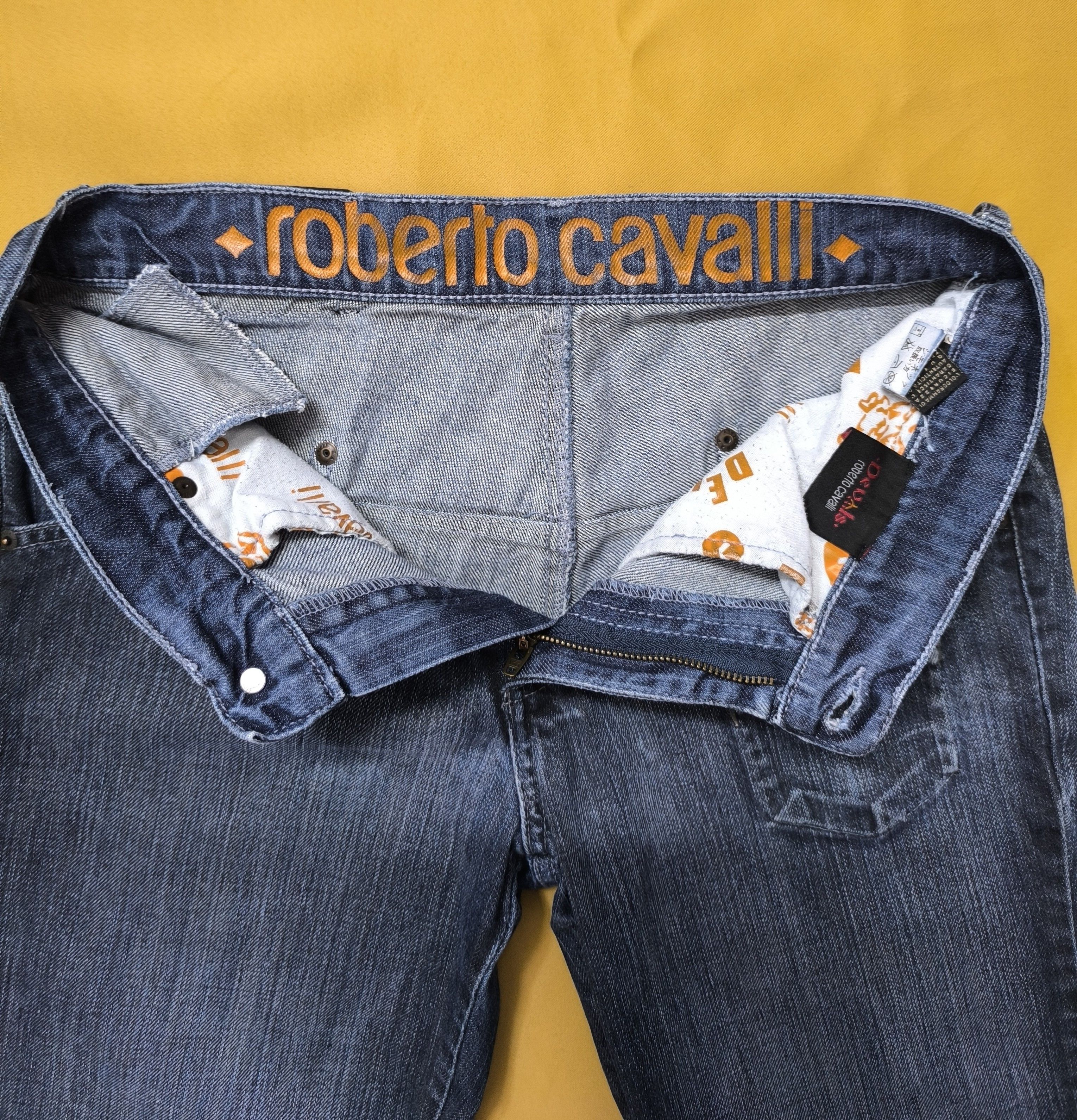 Roberto Cavalli Roberto Cavalli Vintage Devils Junior Blue Jeans Size XS Y2K Size 24" / US 00 / IT 34 - 9 Thumbnail