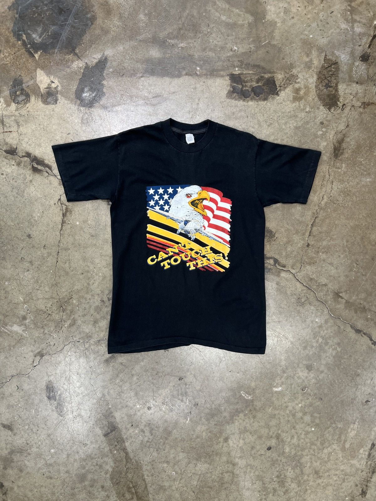 Harley Davidson Vintage Eagle American Flag Can't Touch This MiUSA Tee Large Size US L / EU 52-54 / 3 - 2 Thumbnail