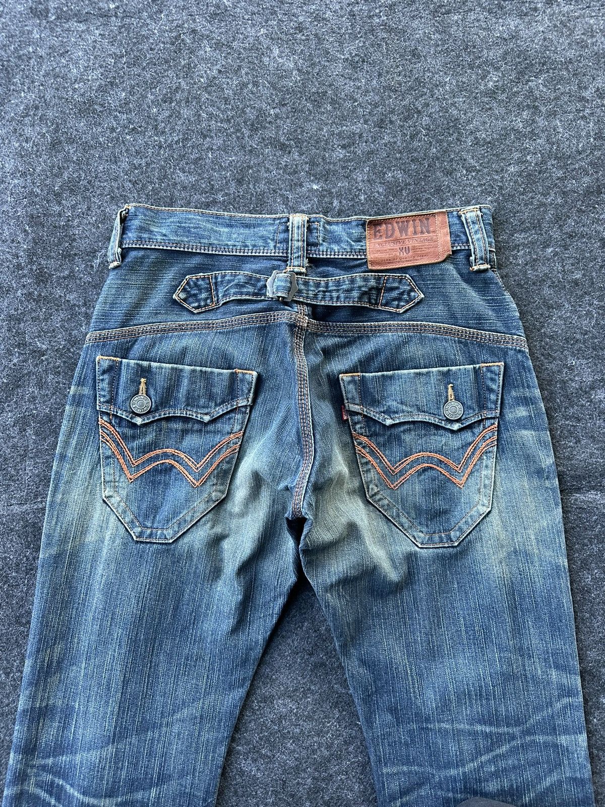 Edwin Vintage Mudwash Edwin Exclusive Flare Denim 30x33 D343 Size US 30 / EU 46 - 5 Thumbnail