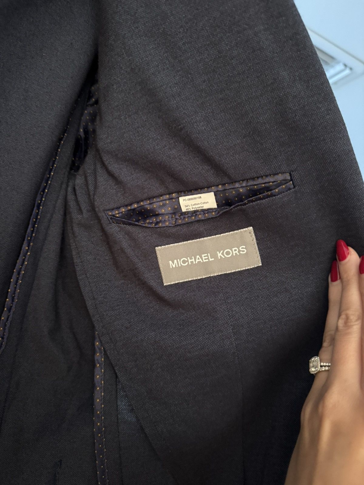 Michael Kors Michael Kors Sport Coat Size 36R - 3 Thumbnail