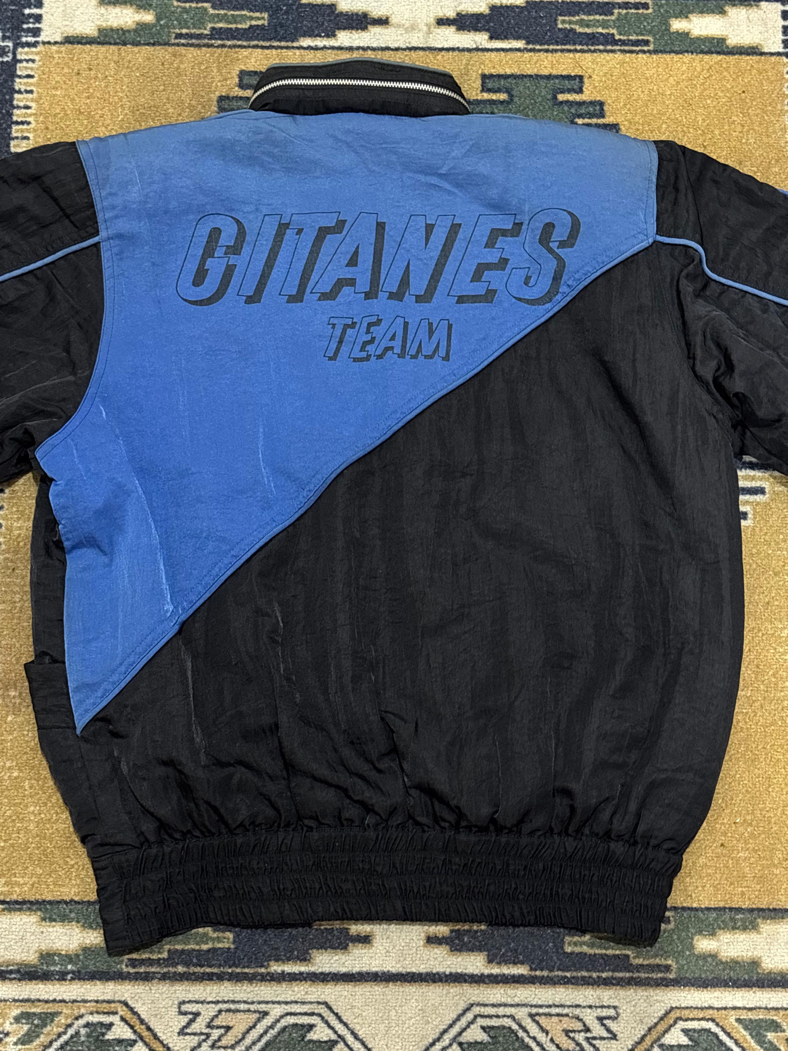 Vintage Vintage 90s Rare Gitanes Ligier Renault Formula One Size US M / EU 48-50 / 2 - 6 Thumbnail
