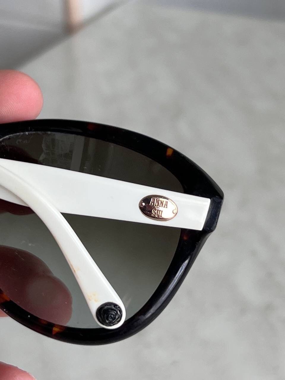 Anna Sui Anna Sui vintage sunglasses white frame Italy '00s Size ONE SIZE - 4 Thumbnail