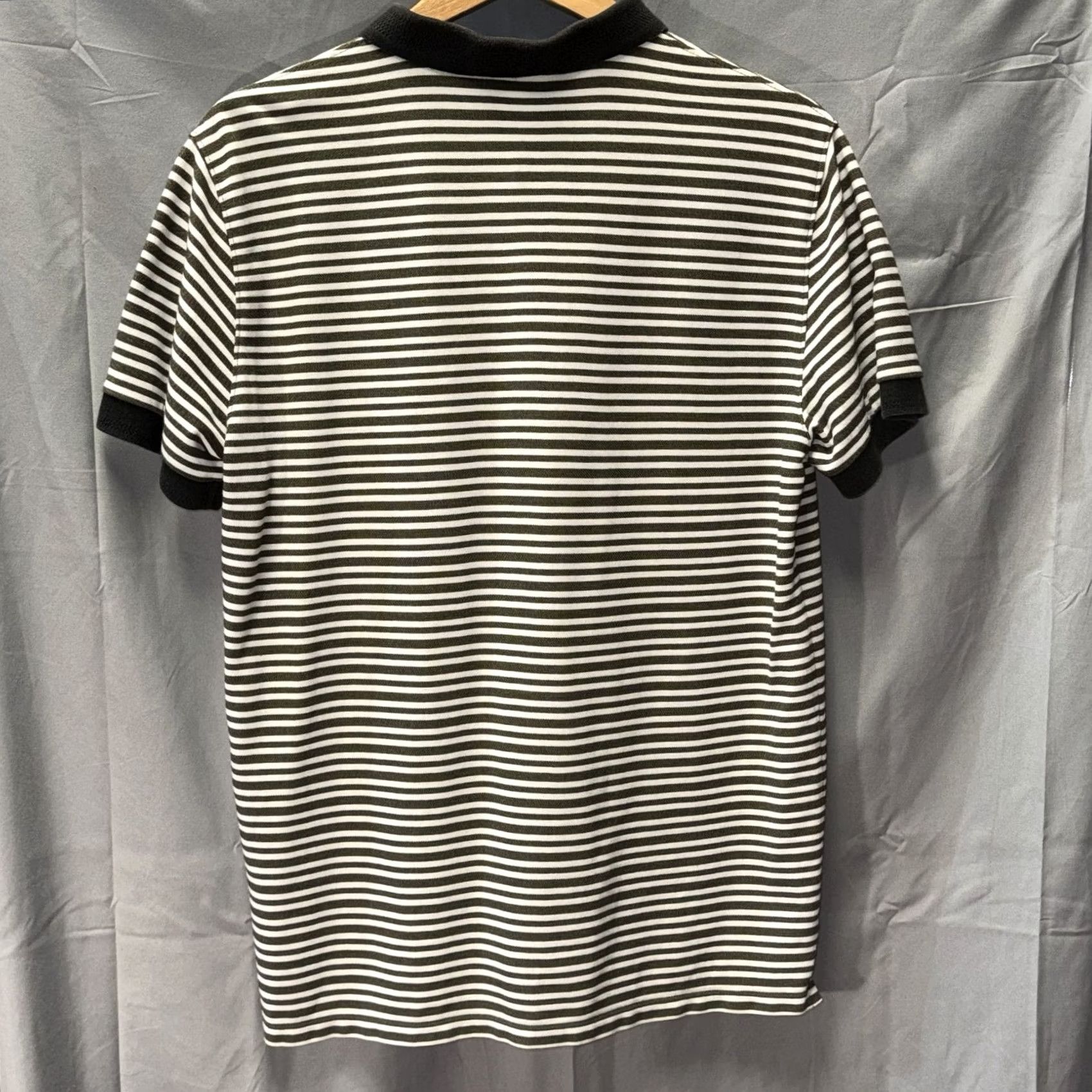 J.Lindeberg J.Lindeberg Polo Shirt Mens XL Black White Striped Regular Fit Golf Performance Size US XL / EU 56 / 4 - 5 Thumbnail