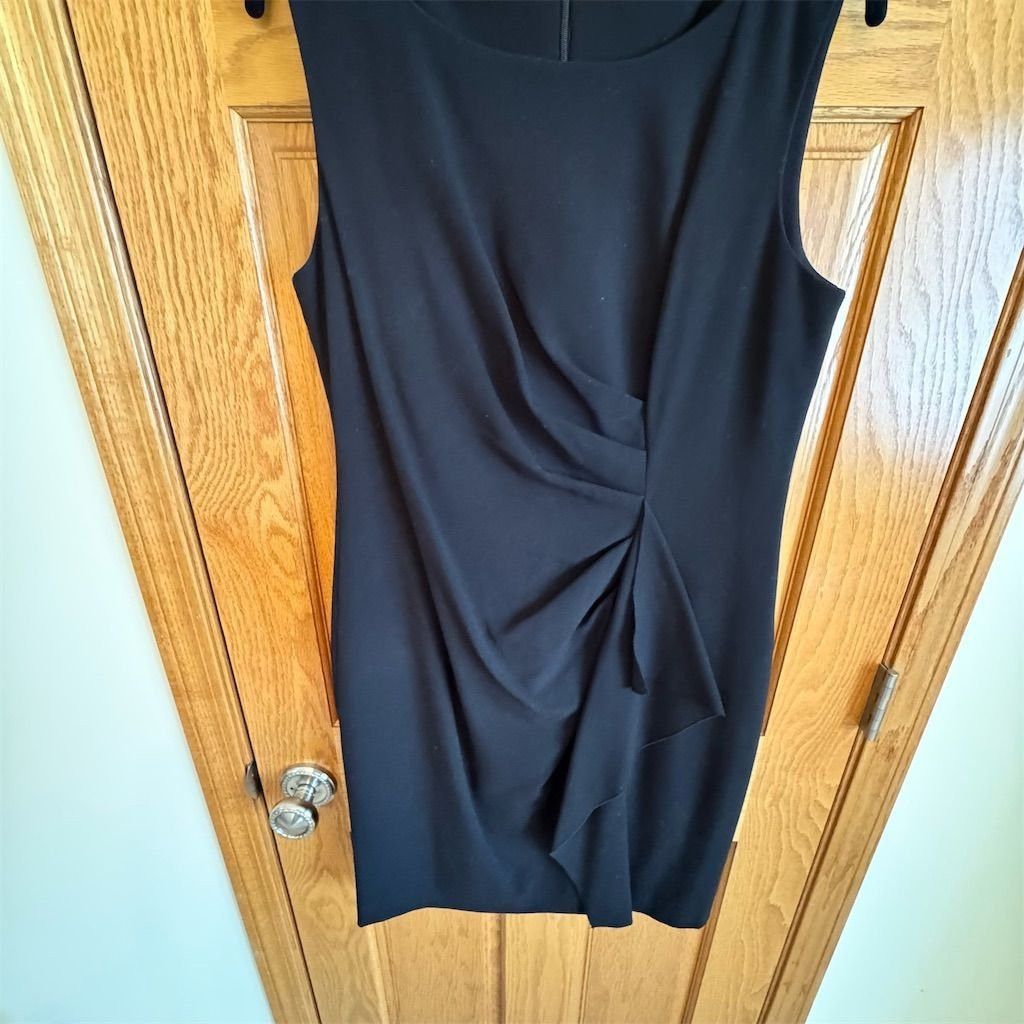 Calvin Klein Calvin Klein Women's Black Sleeveless Sheath Dress Size 12 Size XL / US 12-14 / IT 48-50 - 5 Thumbnail