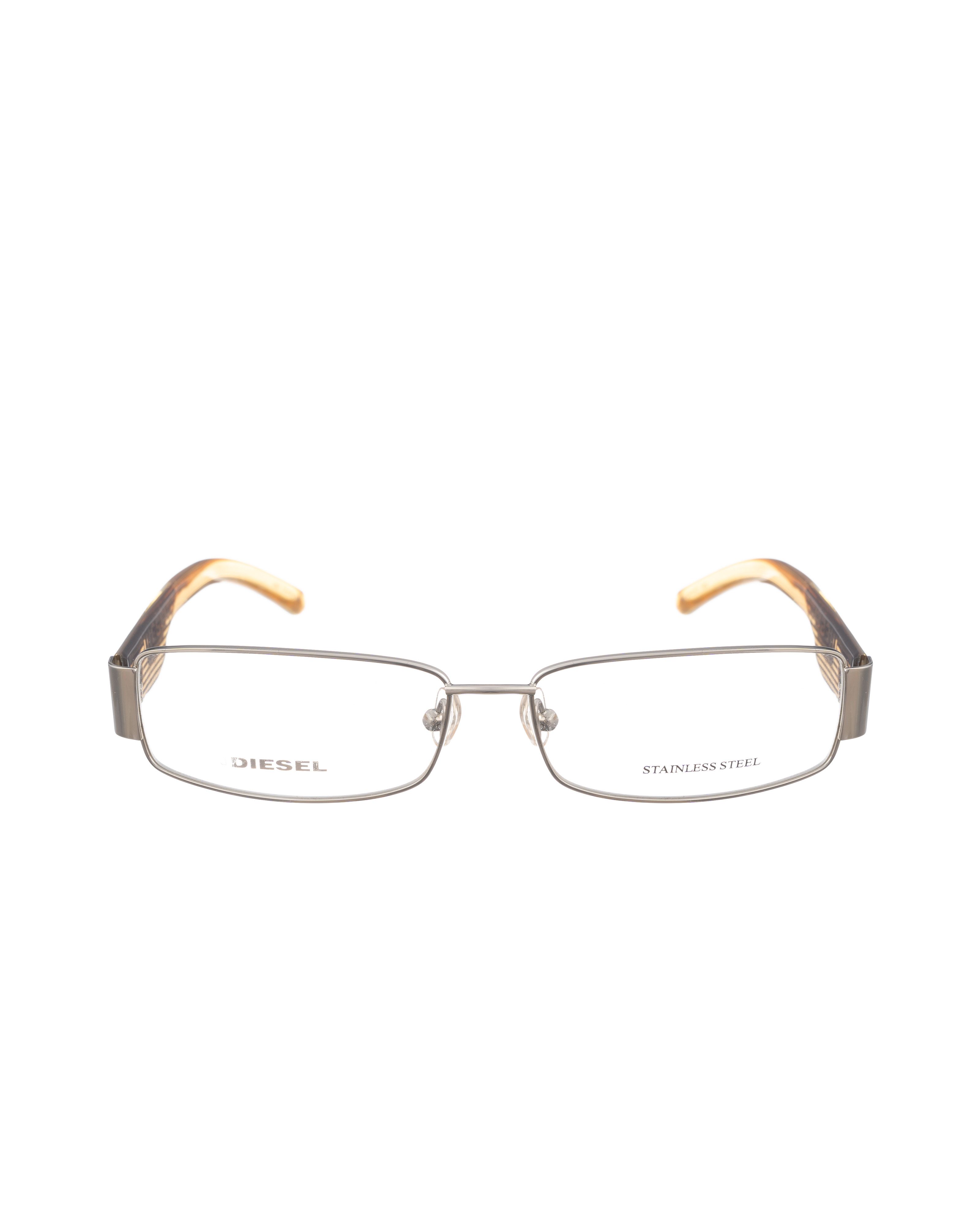 Diesel Diesel 90s Gold and Brown Clear Glasses Size ONE SIZE - 3 Thumbnail