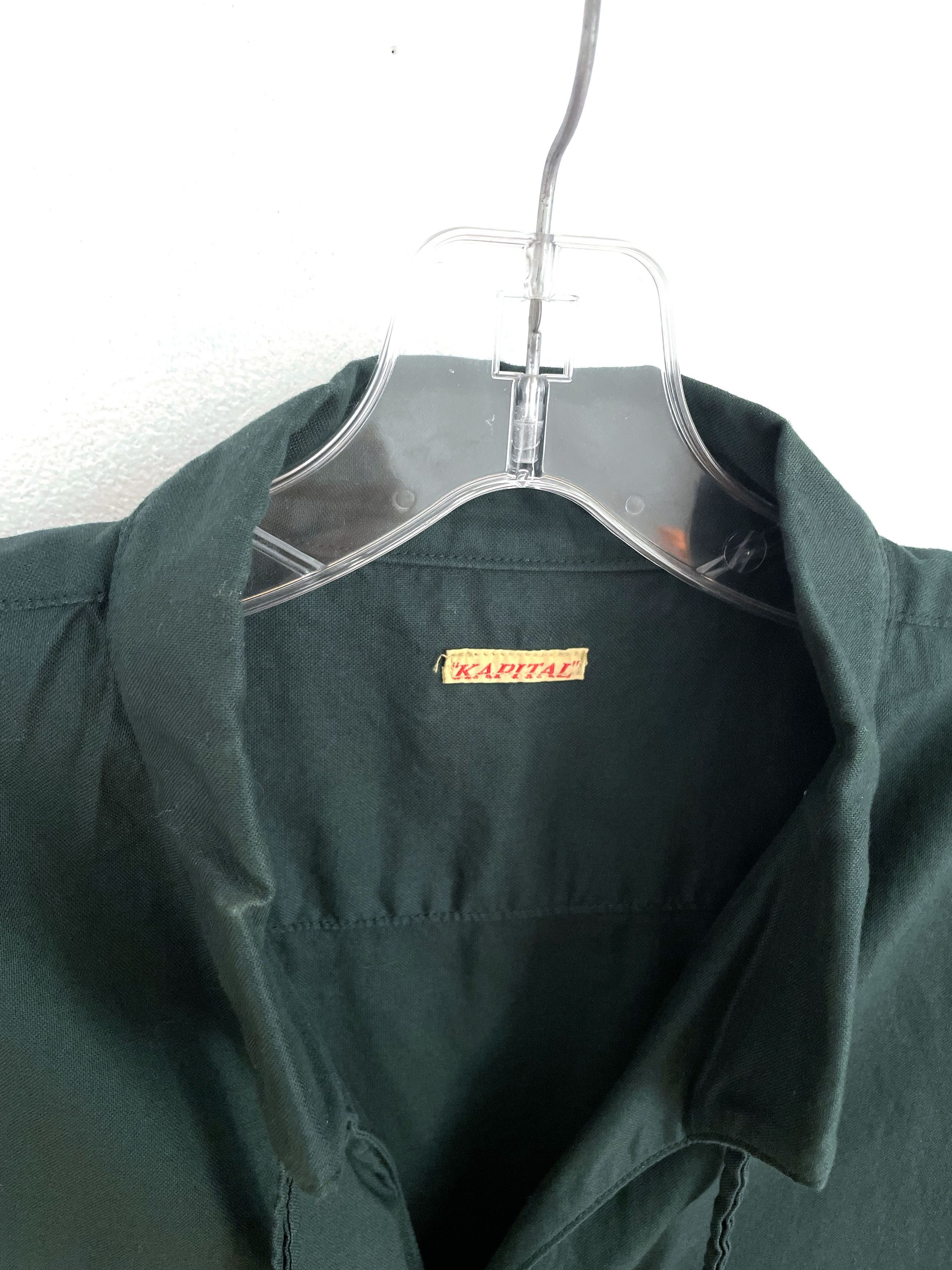 Kapital Open Collar Shirt Size US XL / EU 56 / 4 - 3 Thumbnail