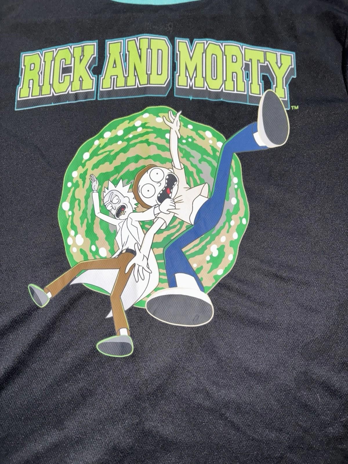 JW Anderson Rick and Morty Men's Mesh Baseball Jersey Size US L / EU 52-54 / 3 - 6 Thumbnail