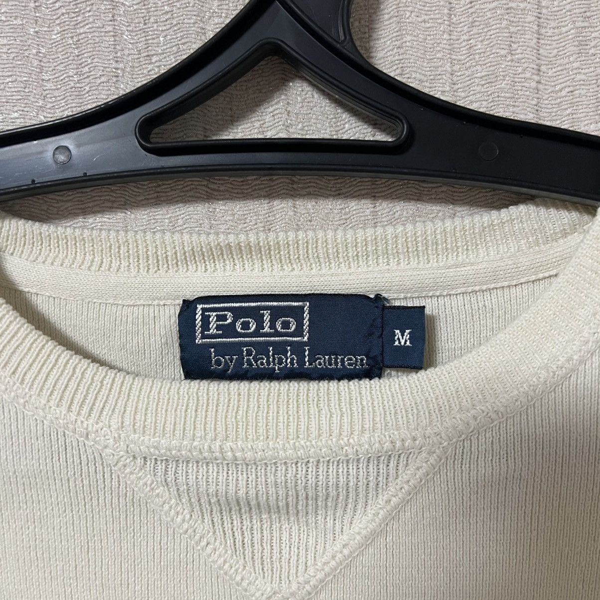 Polo Ralph Lauren Polo Ralph Lauren Sweater Sweatshirt Size M Color Milk White Size US M / EU 48-50 / 2 - 5 Thumbnail