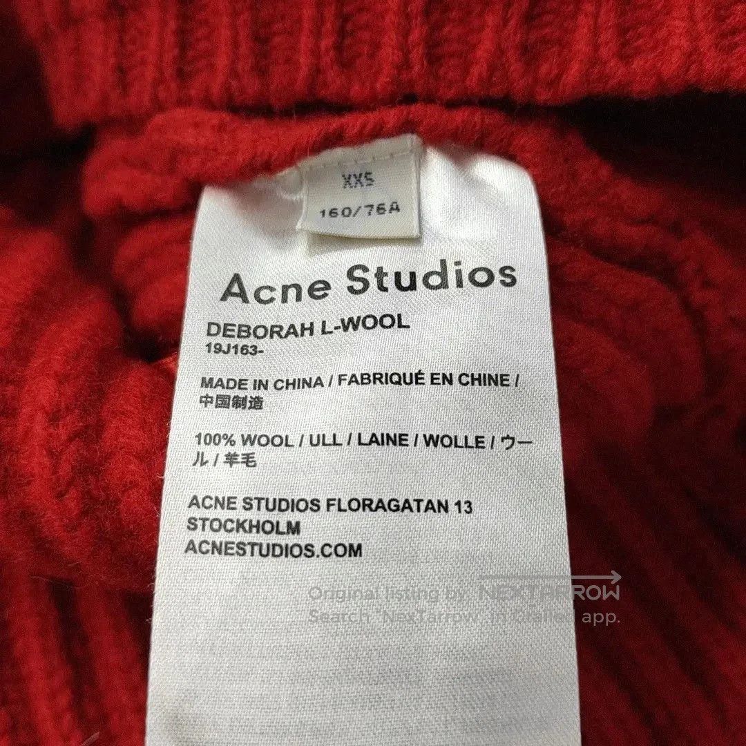 Acne Studios Acne Studios DEBORAH V-Neck Sweater. Size XXS / US 00 / IT 34 - 3 Thumbnail