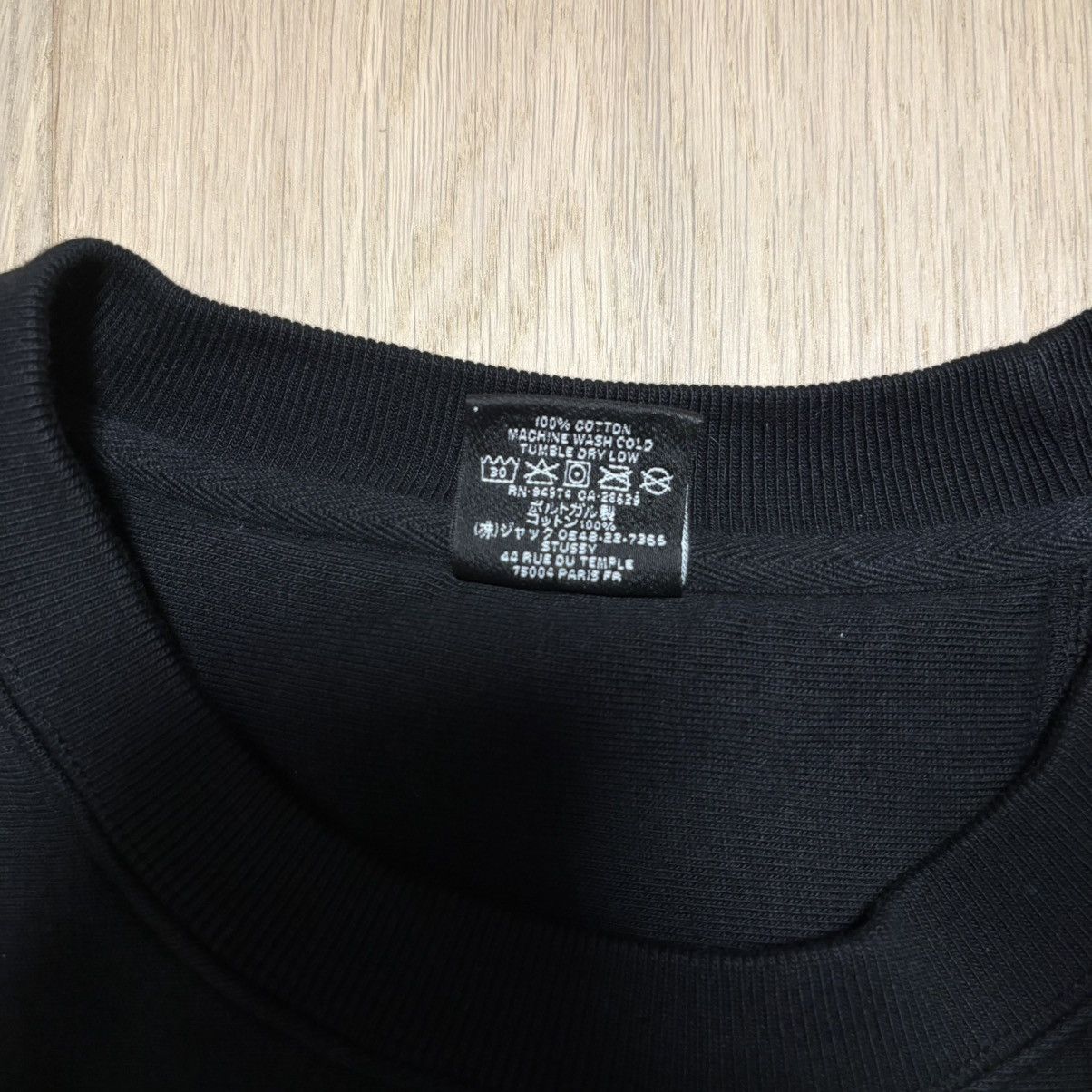 Stussy Stussy black sweatshirt Size US XL / EU 56 / 4 - 4 Thumbnail