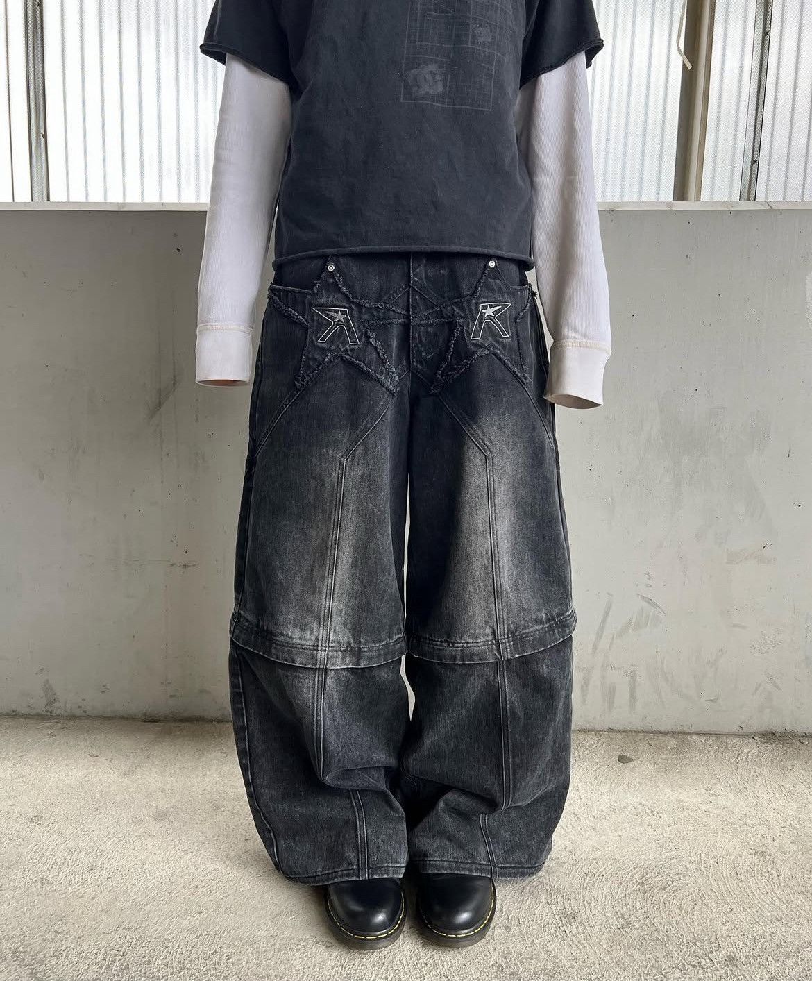 K-Two Studios rockstar studio convertible pants/jorts Size US 34 / EU 50 - 1 Thumbnail