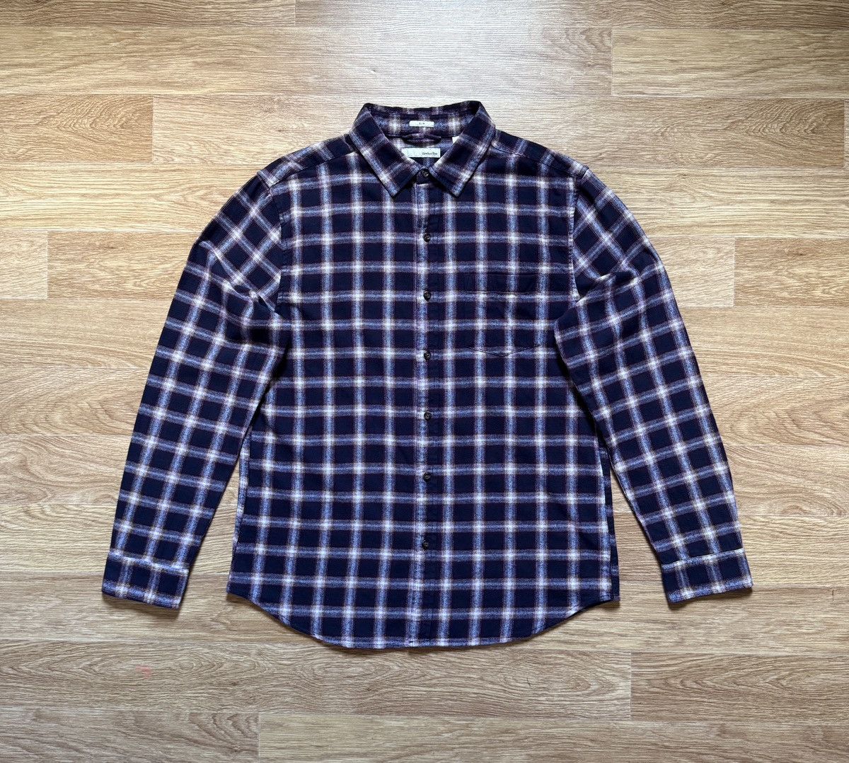 Other Hawker Rye Windsor Wine Plaid Shirt Size US L / EU 52-54 / 3 - 1 Thumbnail