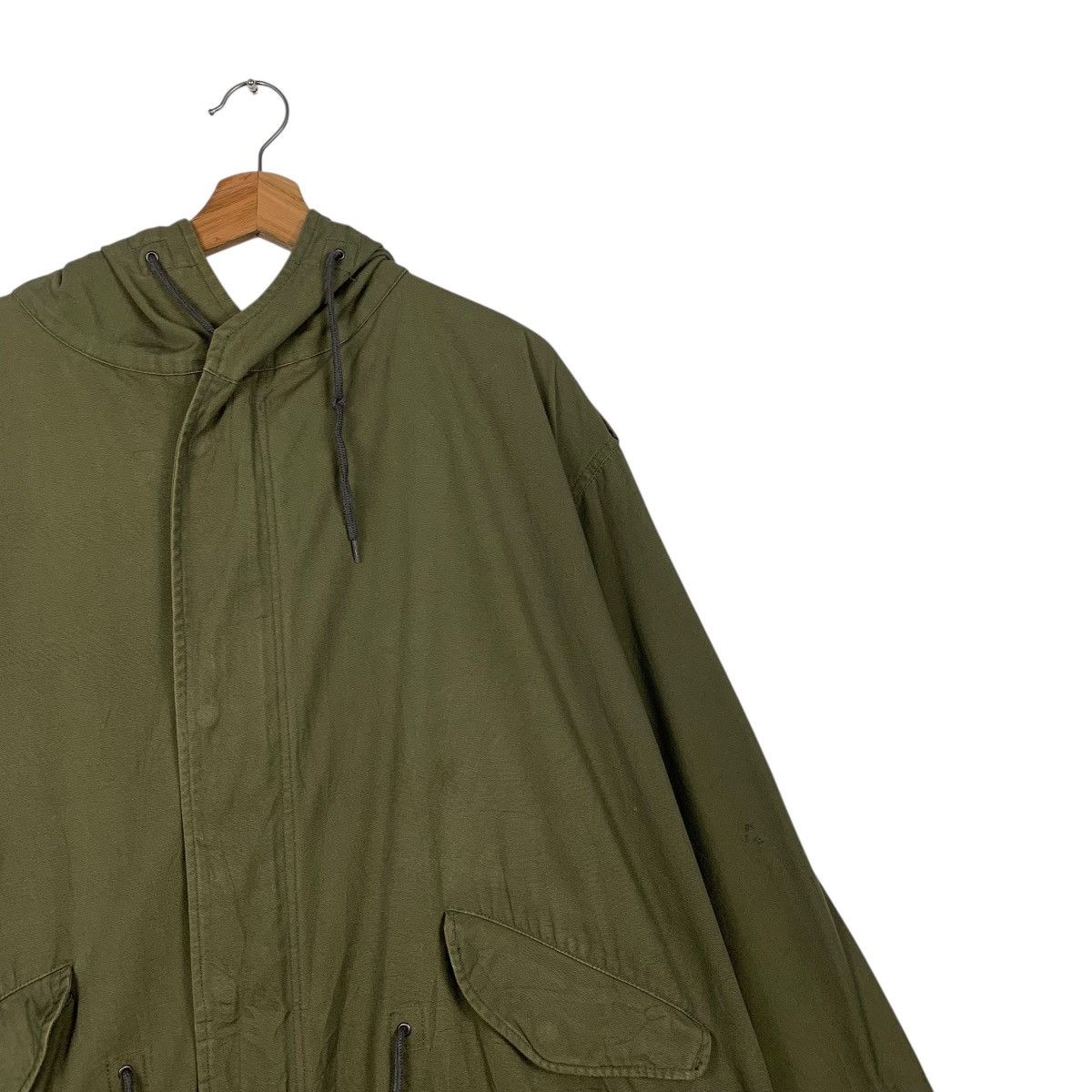 Japanese Brand Cab Clothing Military Parka Jacket Size US L / EU 52-54 / 3 - 5 Thumbnail