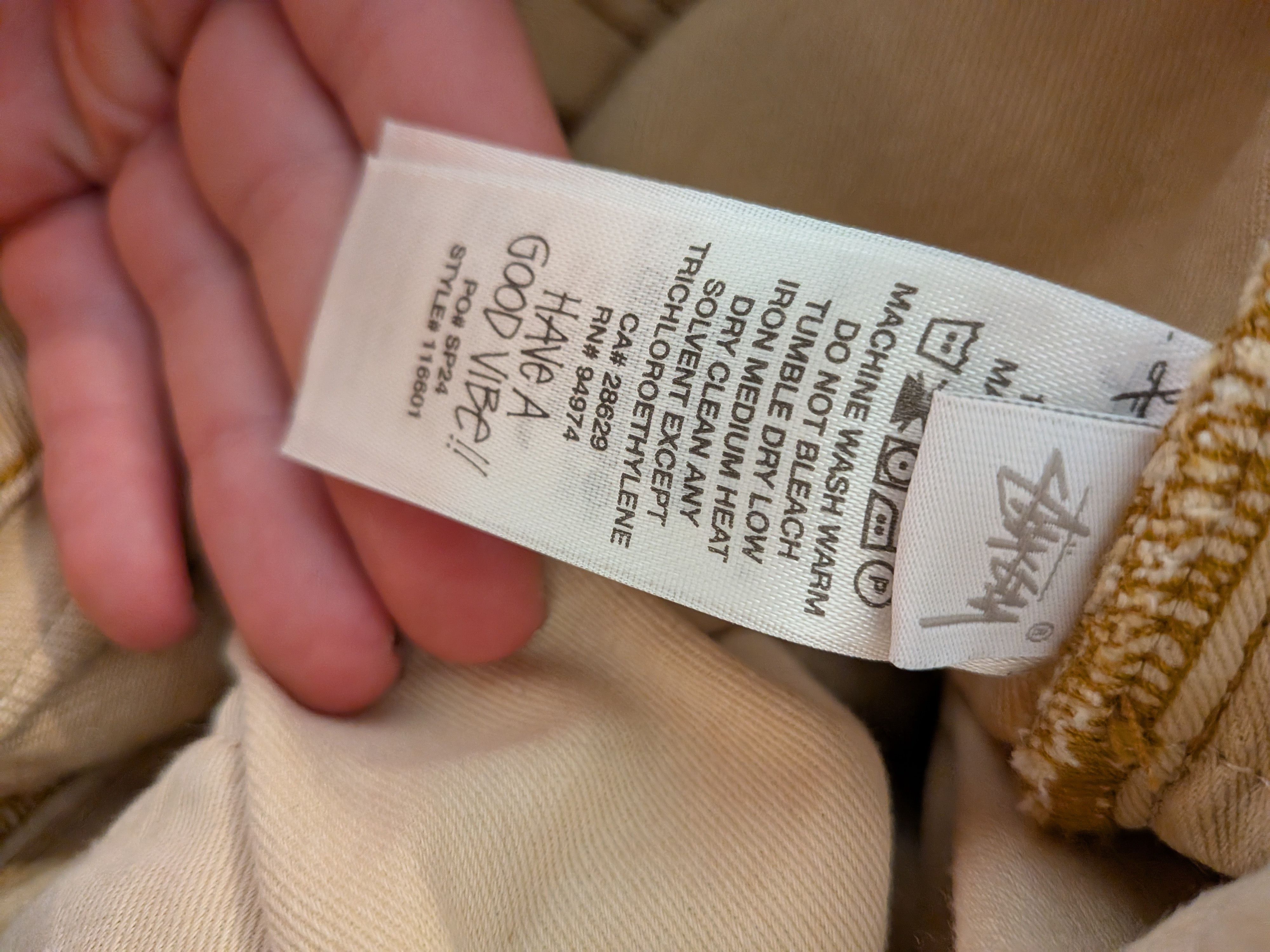 Stussy Stussy classic denim jeans "sand". Size US 28 / EU 44 - 7 Thumbnail