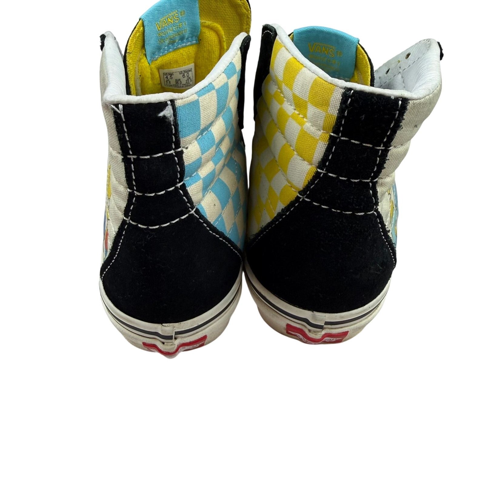 Vans Vans x The Simpsons SK8-Hi High Top Sneakers Size 6 Womens Size US 6 / IT 36 - 5 Thumbnail