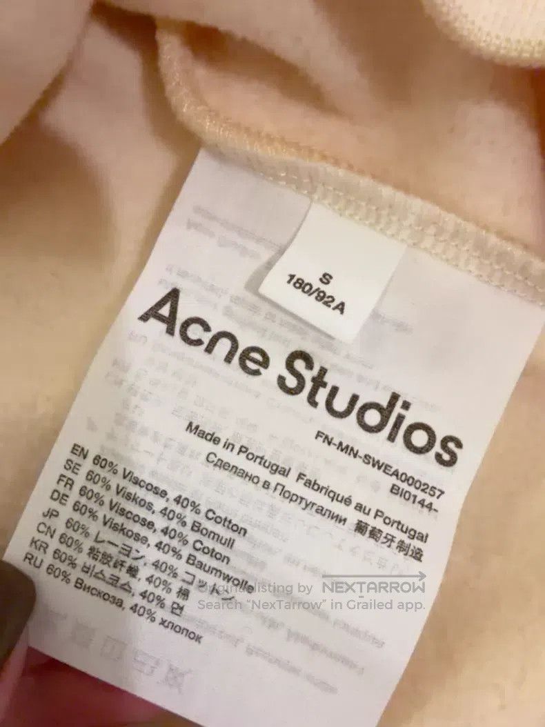 Acne Studios Acne Studios Men's Hoodie Size US S / EU 44-46 / 1 - 4 Thumbnail