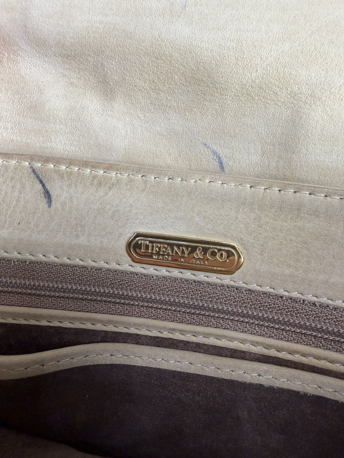 Tiffany & Co. TIFFANY & Co. Chain Shoulder Bag crossbody beigegold vintage Size ONE SIZE - 20 Thumbnail