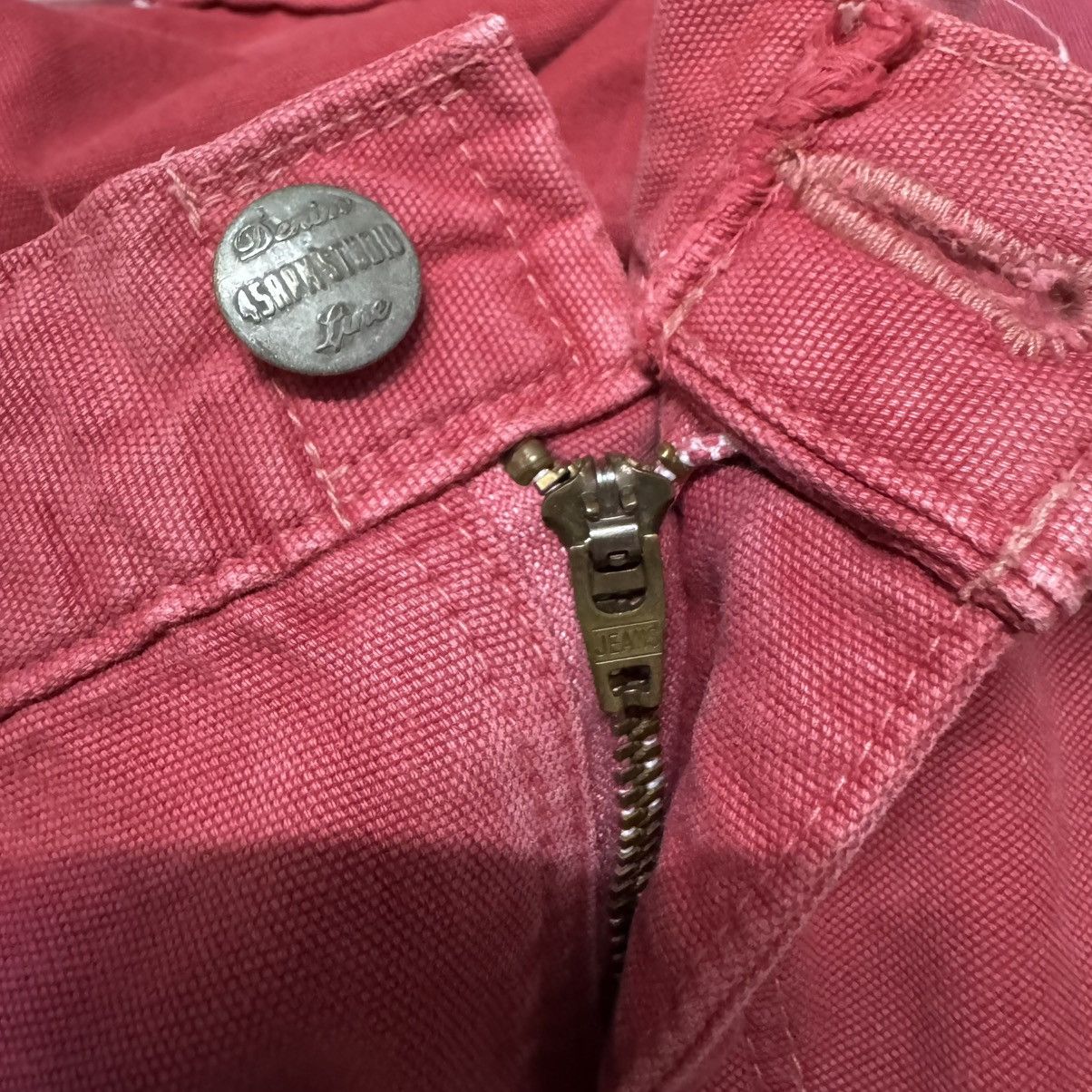 45rpm Vintage 45rpm Double Knee Red Carpenter Pants Size US 29 - 18 Thumbnail