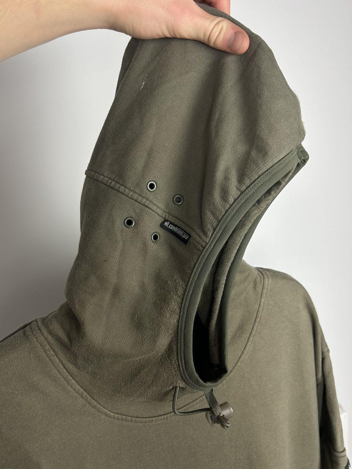 Nike ACG × Vintage 90’s NIKE ACG RETRO CRAZY BIG LOGO Y2K HOODIE Size US XL / EU 56 / 4 - 11 Thumbnail