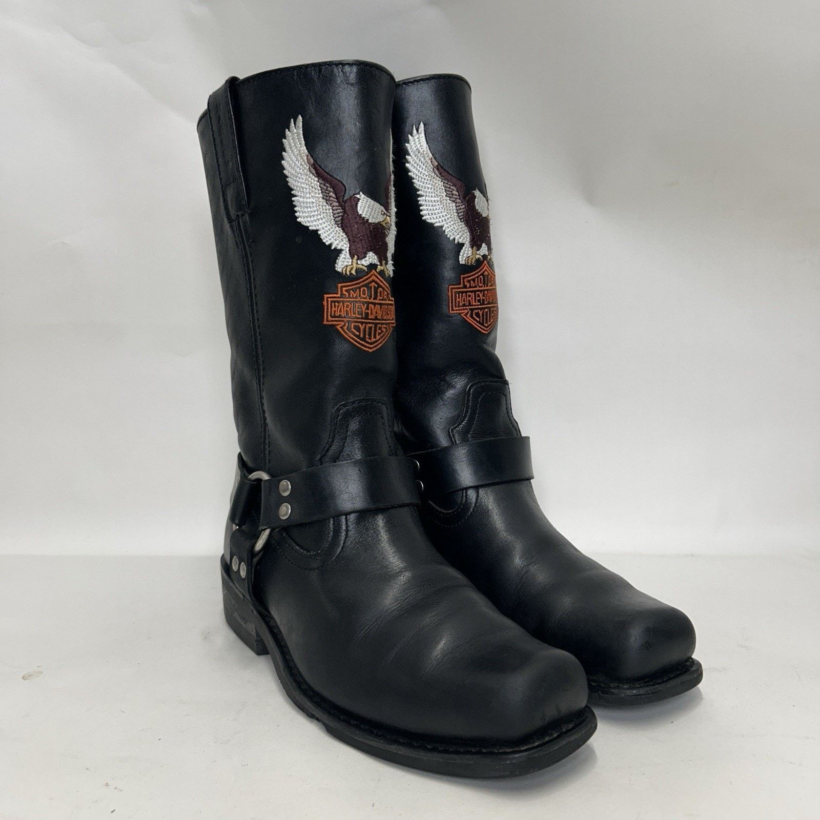 Harley Davidson Harley-Davidson Eagle Boots Mens 9.5 Biker  display picture 3