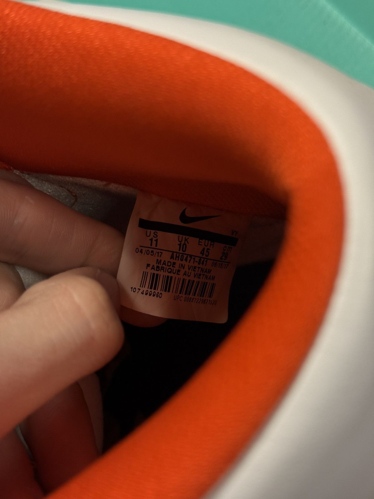 Nike Size 11 - Nike SB Dunk High Danny Supa 2017 (AH0471-841) Size US 11 / EU 44 - 14 Thumbnail